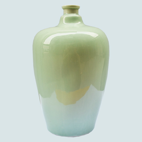 喷釉陶瓷酒瓶