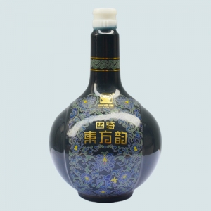 阿里烤花玻璃酒瓶