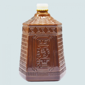 哈密乳白玻璃烤花瓶